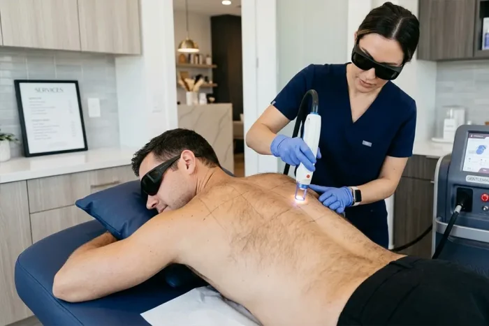 full back laser hair removal