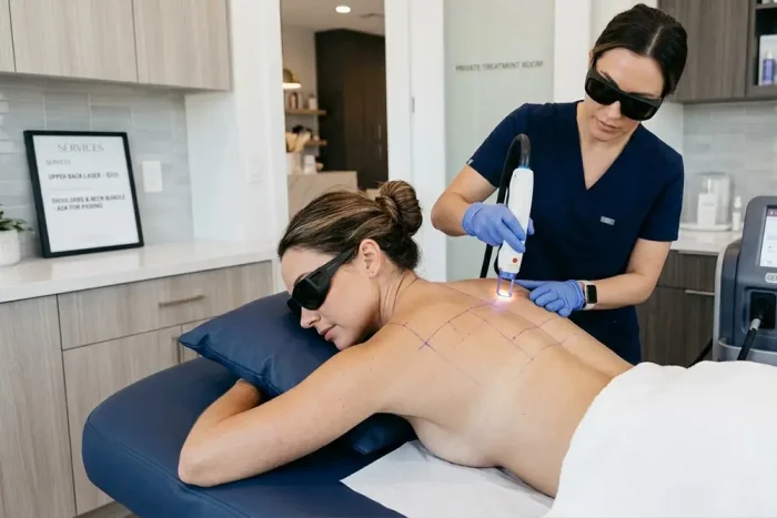 women back laser